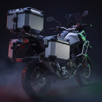 Kappa KFR420A Bauletto K'Force 42L Alluminio Naturale Monokey – Made in Italy Bauletti e Top Case - Moon Bike - Vista 3