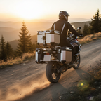 Kappa KFR420A Bauletto K'Force 42L Alluminio Naturale Monokey – Made in Italy Bauletti e Top Case - Moon Bike - Vista 5