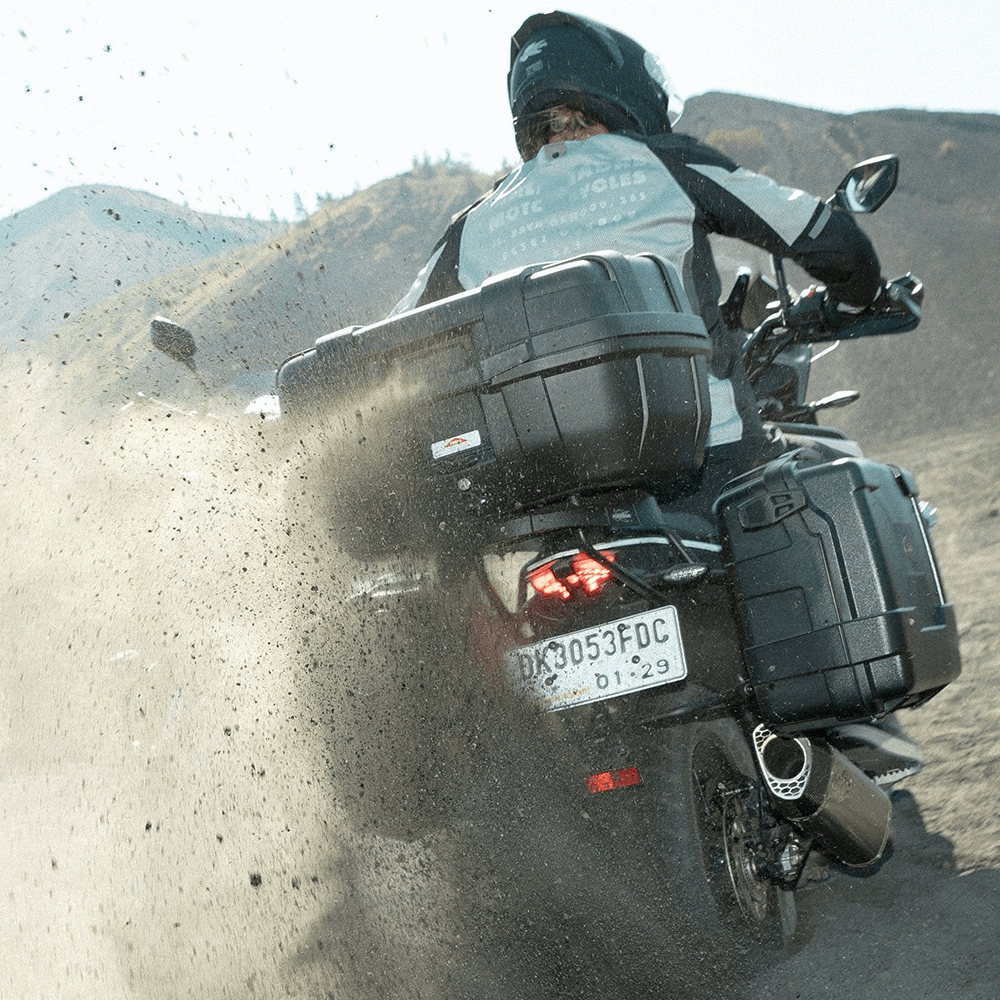 Valigia posteriore Kappa KGR52NN Garda Lite 52L Monokey nera