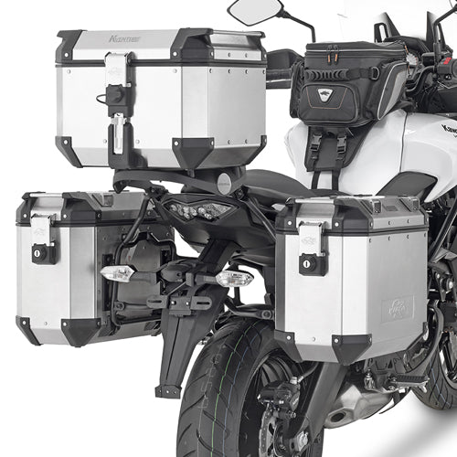 Kappa KL4114 Portavaligie Laterale Monokey – Kawasaki Versys 650 (2015-2025) Telai e Portavaligie - Moon Bike - Vista 1