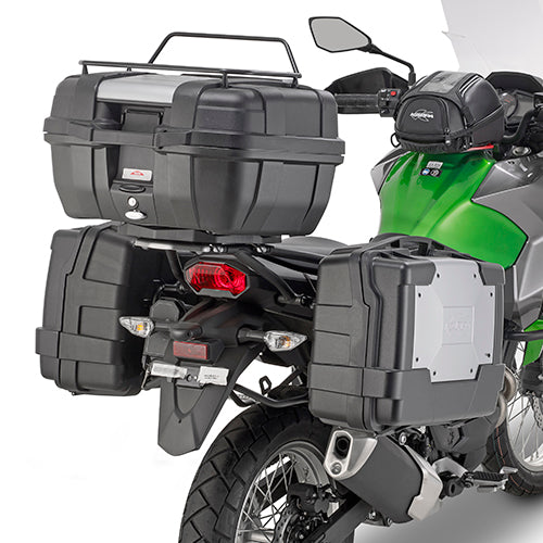 Kappa KL4121 Portavaligie Laterale Monokey – Kawasaki Versys-X 300 (2017-2025) Telai e Portavaligie - Moon Bike - Vista 1