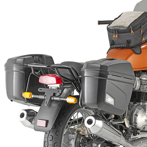 Kappa KL9051 Portavaligie Laterale Monokey – Royal Enfield Interceptor 650 (2019-2025) Telai - Moon Bike - Vista 1