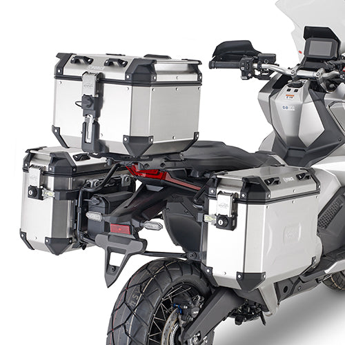 Kappa KLO1188CAM Portavaligie Laterale One-Fit Monokey Cam-Side – Honda X-ADV 750 (2021-2025) Nero - Moon Bike - Vista 1