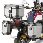 Kappa KLR1144 Portavaligie Laterale Monokey a Rimozione Rapida – Honda CRF1000L Africa Twin - Moon Bike - Vista 1