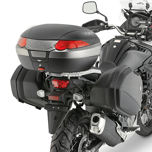 Kappa KLX3112 Portavaligie Laterale K33 Monokey Side – Suzuki DL 650 V-Strom (2017-2024) Telai - Moon Bike - Vista 1