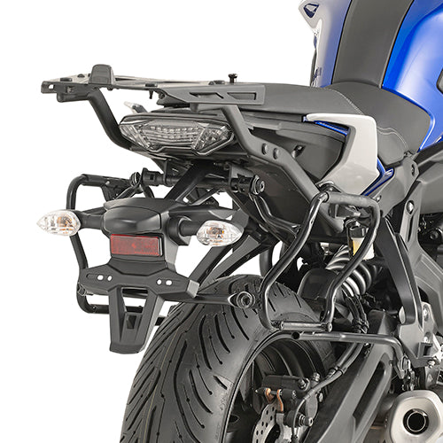 Kappa KLXR2130 Portavaligie Laterale K33 a Rimozione Rapida – Yamaha MT-07 Tracer e Tracer 7 - Moon Bike - Vista 1