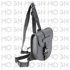 Borsello da gamba Kappa Moto KMLW03 Custom stile Café Racer in pelle di bufalo 1 L