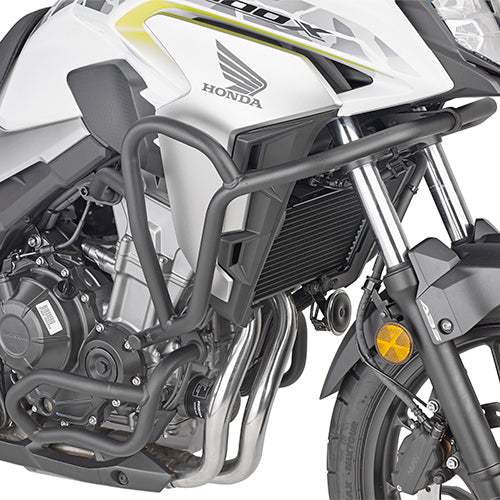 Kappa KNH1171 Paramotore Tubolare Alto Honda CB500X (2019) Nero - Moon Bike - Vista 1