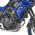 Kappa KNH2174 Paramotore Tubolare ALTO Nero Ø25 mm – Yamaha Ténéré 700 e Ténéré 700 Rally (25 > 26) - Moon Bike - Vista 1