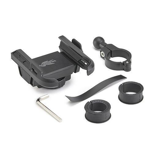 Kappa KPM1 porta smartphone da manubrio - kit completo con morsetto, distanziali, fascetta e chiave a brugola