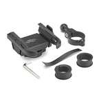 Kappa KPM1 porta smartphone da manubrio - kit completo con morsetto, distanziali, fascetta e chiave a brugola