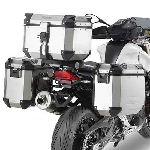 Kappa KR5109 Attacco Posteriore Bauletto Monokey – BMW F 800 GT/R/ST (2006-2019) Nero Ricambi Moto - Moon Bike - Vista 1