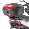 Kappa KR6108 Attacco Posteriore Bauletto Monokey/Monolock – Kymco X-Town 125-300 (2016-2025) Nero - Moon Bike - Vista 1