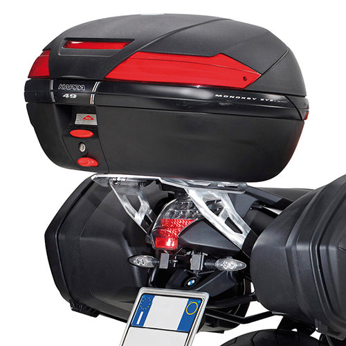 Kappa KRA690 Attacco Posteriore Bauletto Monokey in Alluminio – BMW K 1200 R (2005-2008) e K 1300 R - Moon Bike - Vista 1