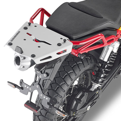 Kappa KRA8203 Attacco Posteriore Bauletto Monokey in Alluminio – Moto Guzzi V85 TT (2019-2023) Ricambi - Moon Bike - Vista 1