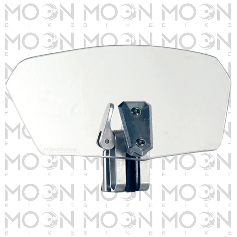 Kappa Moto Kappa KS180T Spoiler Universale Trasparente per Cupolini e Parabrezza Moto - Regolabile Trasparente Componenti e accessori di finestrini per veicoli a motore - Moon Bike - Vista 1