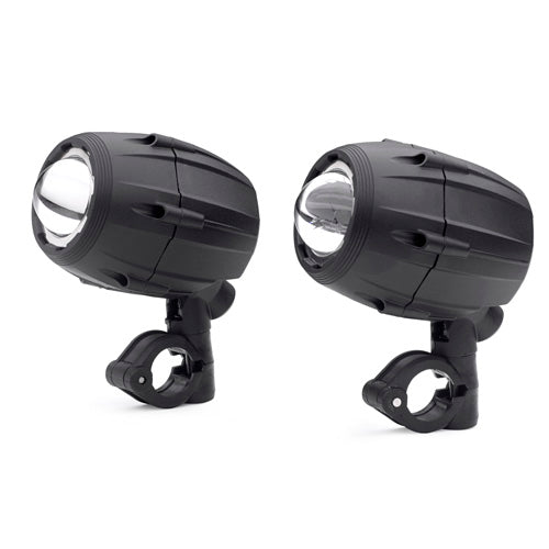 Coppia Proiettori Supplementari Alogeni Kappa KS310 – Universali per Paramotori Ø21-25 mm Illuminazione - Moon Bike - Vista 1