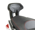 Kappa KTB55 Schienalino Passeggero Yamaha X-Max 125 / 250 (dal 2010) Nero Selle e Schienalini - Moon Bike - Vista 1
