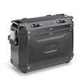 Kappa Moto Valigia Laterale Destra Kappa K'Voyager KVG37BR Alluminio Nero 37 Litri – MONOKEY® CAM SIDE Nero Bauli - Moon Bike - Vista 1