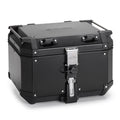 Kappa Moto Bauletto Top Case Kappa K'Voyager KVG480B Alluminio Nero 48 Litri – MONOKEY® Nero Bauli - Moon Bike - Vista 1