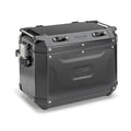 Kappa Moto Valigia Laterale Destra Kappa K'Voyager KVG48BR Alluminio Nero 48 Litri – MONOKEY® CAM SIDE Nero Bauli - Moon Bike - Vista 1