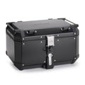 Kappa Moto Bauletto Top Case Kappa K'Voyager KVG580B Alluminio Nero 58 Litri – MONOKEY® Nero Bauli - Moon Bike - Vista 1