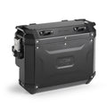 Kappa Moto Valigia Laterale Destra Kappa K'Voyager KVGS33BR Scantonata Alluminio Nero 33 Litri – MONOKEY® CAM SIDE Nero Bauli - Moon Bike - Vista 1