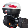 Kappa Moto Attacco Bauletto Kappa KZ1102 Honda Hornet 600 / CBR 600 F (2011-2013) – Monokey/Monolock Nero Portamoto e portascooter per veicoli - Moon Bike - Vista 1
