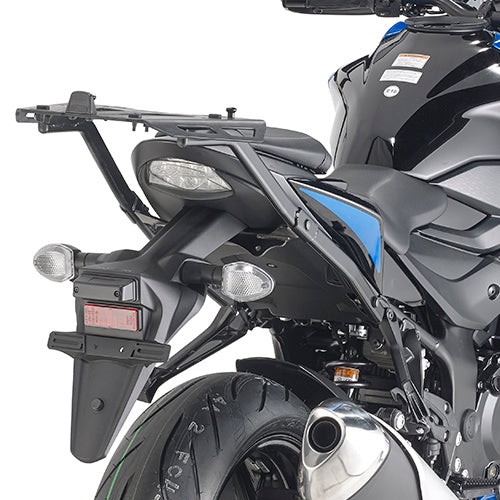 Kappa Moto Attacco Bauletto Kappa KZ3113 Suzuki GSX-S 750 (2017-2021) – Monokey/Monolock Nero Portamoto e portascooter per veicoli - Moon Bike - Vista 1