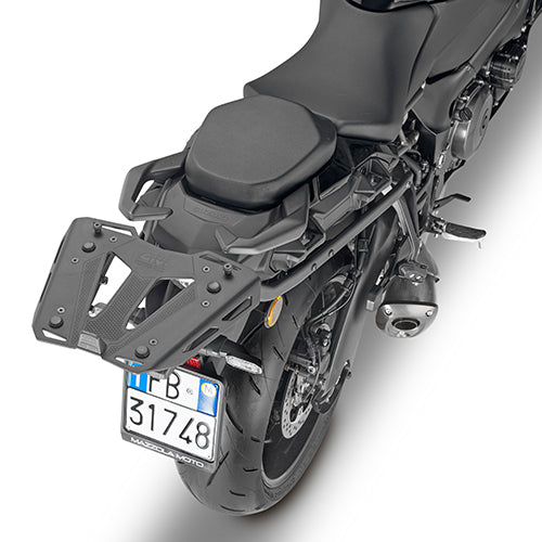 Kappa Moto Attacco Bauletto Kappa KZ3121 Suzuki GSX-S 1000 GT (2022-2025) – Monokey/Monolock Nero Portamoto e portascooter per veicoli - Moon Bike - Vista 1