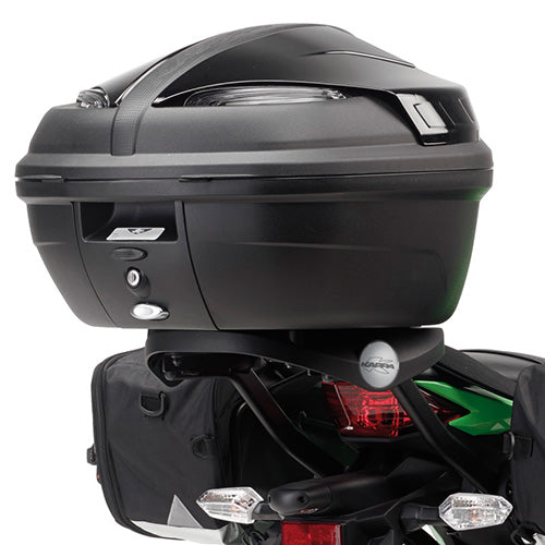 Kappa Moto Attacco Bauletto Kappa KZ4108 Kawasaki Ninja 300 (2013-2018) – Monokey/Monolock Nero Portamoto e portascooter per veicoli - Moon Bike - Vista 1