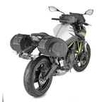 Kappa AH207 Alpha Range Borse Laterali Moto Espandibili 17-30L – Coppia Universali Nero Valigie - Moon Bike - Vista 5
