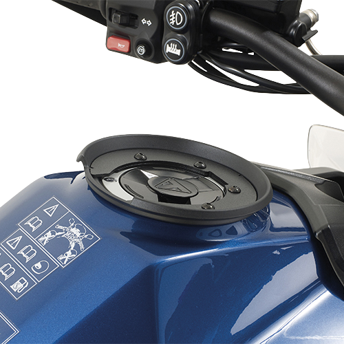 Kappa Moto Kappa BF02K Flangia Tanklock Borsa Serbatoio – Aprilia Triumph Moto Guzzi Benelli MV Agusta KTM Nero Accessori per rastrelliere per veicoli a motore - Moon Bike - Vista 1