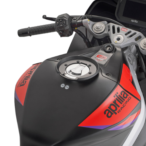 Kappa Moto Kappa BF02K Flangia Tanklock Borsa Serbatoio – Aprilia Triumph Moto Guzzi Benelli MV Agusta KTM Nero Accessori per rastrelliere per veicoli a motore - Moon Bike - Vista 2