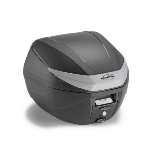 Kappa K3000N Bauletto Monolock 30 Litri Nero – Con Piastra K628 e Kit Universale Moto Scooter Bauletti - Moon Bike - Vista 1