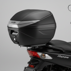 Kappa K3000N Bauletto Monolock 30 Litri Nero – Con Piastra K628 e Kit Universale Moto Scooter Bauletti - Moon Bike - Vista 7