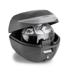 Kappa K3000N Bauletto Monolock 30 Litri Nero – Con Piastra K628 e Kit Universale Moto Scooter Bauletti - Moon Bike - Vista 2
