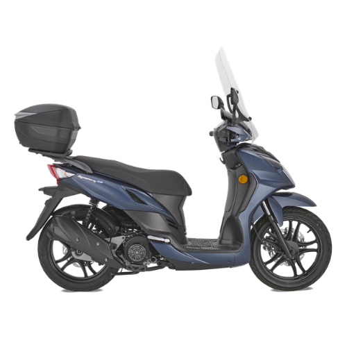 Kappa K3000N Bauletto Monolock 30 Litri Nero – Con Piastra K628 e Kit Universale Moto Scooter Bauletti - Moon Bike - Vista 4