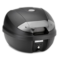 Kappa K30NT Topcase Monolock 30 Liter Tech – Schwarz genarbt, getönte Reflektoren, universal