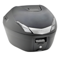 Kappa Moto Kappa K34NT Bauletto Monolock 34L Nero Catadiottri Fumé – Top Case Moto Scooter Nero Stoccaggio e carico per veicoli - Moon Bike - Vista 1