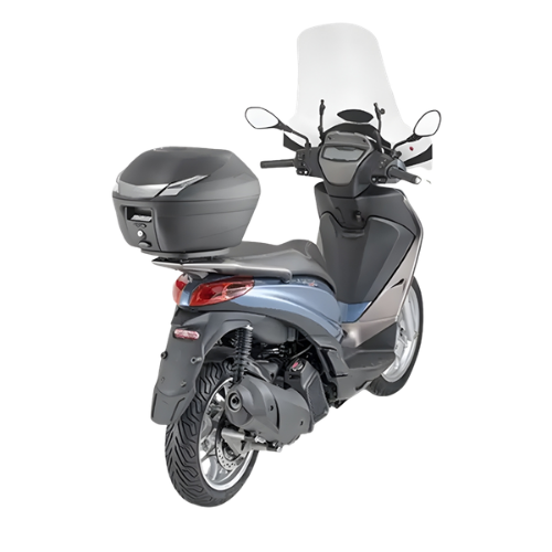Kappa Moto Kappa K34NT Bauletto Monolock 34L Nero Catadiottri Fumé – Top Case Moto Scooter Nero Stoccaggio e carico per veicoli - Moon Bike - Vista 2