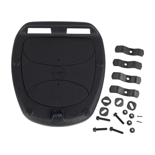 Kappa K34N Bauletto Monolock 34 Litri Nero Catadiottri Rossi – Universale Moto e Scooter Bauletti - Moon Bike - Vista 6