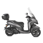 Kappa K35NT2 Bauletto Moto 35 Litri Monolock – Nero Goffrato Catadiottri Trasparenti con Piastra K628 - Moon Bike - Vista 2