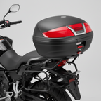 Kappa K46N Bauletto Monolock 46 Litri – Nero Goffrato Catadiottri Rossi Universale Moto e Scooter - Moon Bike - Vista 3