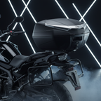 Kappa K4900A Bauletto K'Vanguard Monokey 49L Argento – Porta 2 Caschi Modulari Bauletti e Top Case - Moon Bike - Vista 5