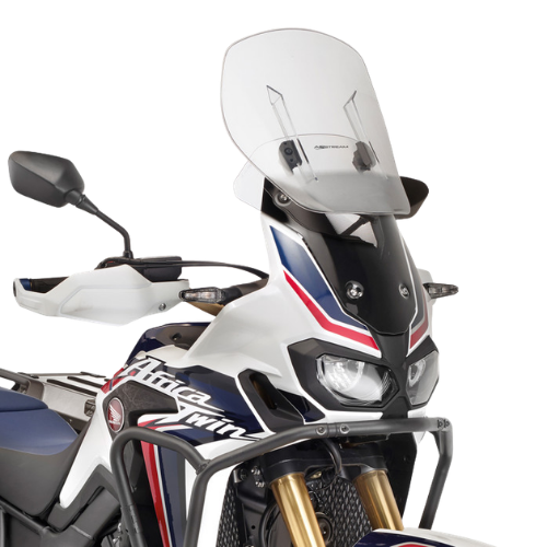 Kappa Moto Kappa KAF1144 Parabrezza Airstream Scorrevole – Honda CRF1000L Africa Twin (2016-2019) Nero Componenti e accessori di finestrini per veicoli a motore - Moon Bike - Vista 1