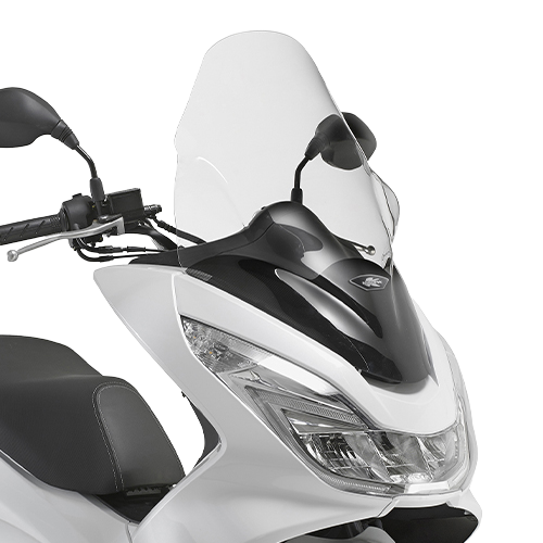Kappa Moto Kappa KD1136ST Cupolino Trasparente Honda PCX 125/150 (2014-2018) – 63x43,5 cm Sostitutivo Originale Nero Componenti e accessori di finestrini per veicoli a motore - Moon Bike - Vista 1