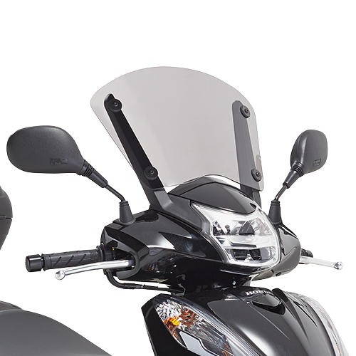 Kappa Moto Kappa KD1143S Cupolino Basso Fumé Honda SH 300i (2015-2020) – 27x42 cm Attacchi Originali Trasparente Telaio e parti della carrozzeria di veicoli a motore - Moon Bike - Vista 1