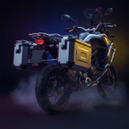 Kappa KFR37APACK2 K'Force Coppia Valigie Laterali 37 Litri Alluminio Naturale – Monokey Cam-Side - Moon Bike - Vista 5