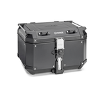 Kappa KFR480B K'Force Bauletto Monokey 48 Litri Alluminio Nero – Made in Italy, Security Lock Bauletti - Moon Bike - Vista 1